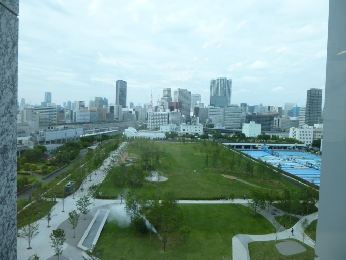 東京都の敷地と合わせ、約3.5haを有する緑地