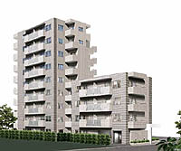 「ダイアパレス津田沼House(ハウゼ)」完成イメージ
