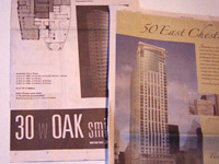 新聞広告も建築ブームを反映（シカゴトリビューン紙日曜版）