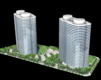 「(仮称)みなとみらい21地区40街区開発計画」完成予想図