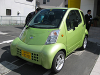 カーシェアリング用意される電気自動車