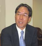 社長就任の抱負を語る木村社長