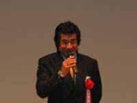 記念講演を行なった俳優の藤岡弘氏