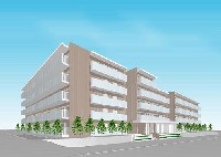 「(仮称)甲子園六石町ハイツ」完成イメージ
