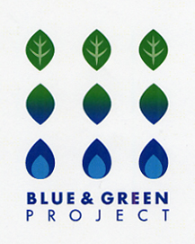 「BLUE&GREEN PROJECT」ロゴマーク
