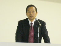 説明する代表取締役社長・黒木透氏
