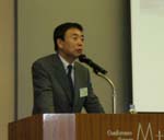 「ネットワークの幅を広げ、エリア拡大をめざす」と語る井口CEO補佐