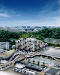 「ライオンズ港北ニュータウン」完成予想図