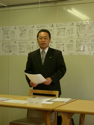 会見にあたる同社マインドスクェア事業部部長の金児正治氏