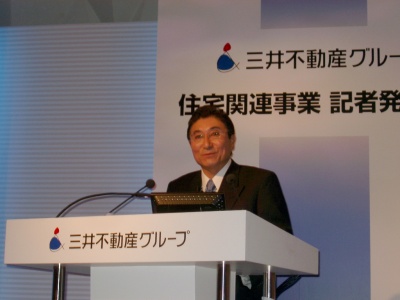 「多様なニーズに対して体制を生かして迅速な対応を行なっていきたい」と語る、三井不動産レジデンシャル社長・松本光弘氏