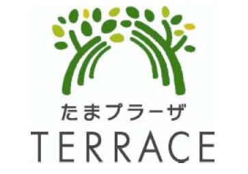 新たに作成したブランドマーク。たまプラーザのまちの象徴でもある並木道が、施設を訪れる人々をあたたかく歓迎するイメージを表現している