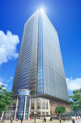 「(仮称)赤坂Bizタワー」外観イメージ