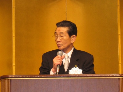 「業況は完全に回復したと確信している」と語る藤田会長