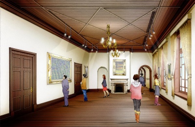 展示室(イメージ)