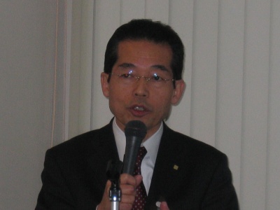 「株式公開はあくまで通過点。さらに上をめざす」と語る牛迫社長