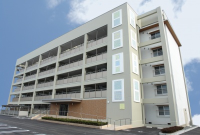 完成した「ミラクルステアーズ長浜」