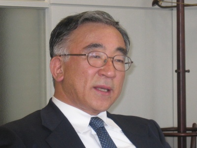 「賃貸事業や新築戸建ての媒介など、リハウス店での事業メニューの幅を広げていきたい」と語る佐藤社長