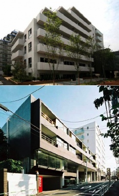 「パシフィックレジデンス代官山猿楽町/代官山パークサイドビレッジ」外観