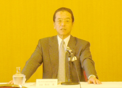 「住宅に関する消費税率の据え置きを陳情していきたい」と語る和田会長