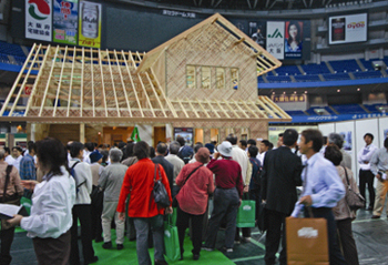 昨年の「大阪住まい博」の様子