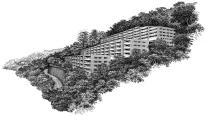 「アデニウム熱海フォレストヒルズ」外観パース