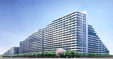 「リライズガーデン西新井」完成予想外観パース