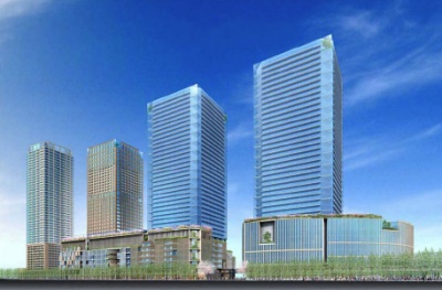 「大阪駅北地区先行開発区域」全体イメージ