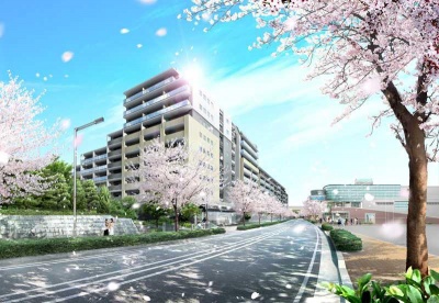 「クローバーヒルズ」外観完成予想図