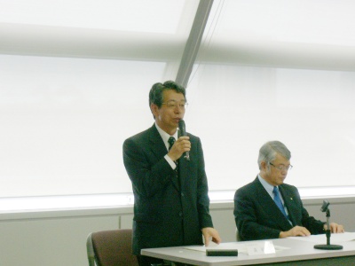 今後の展望を語る森 敏郎社長