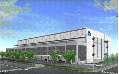 「AMB仙台多賀城ディストリビューションセンター」イメージパース