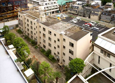 「大京町住宅」建替え前外観