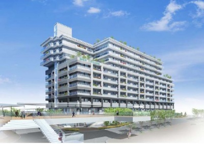 「千里中央地区再整備事業」外観イメージ