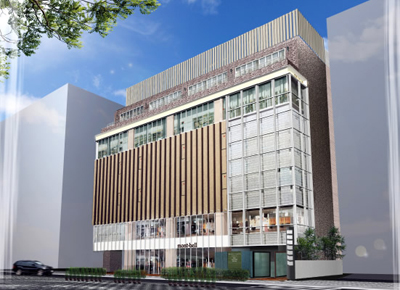 JR「恵比寿」駅西口にオープンする「EBIS Q PLAZA(エビスキュープラザ」の外観イメージ