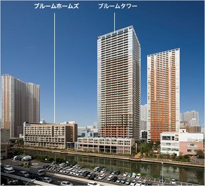 「芝浦アイランドA3街区」全景