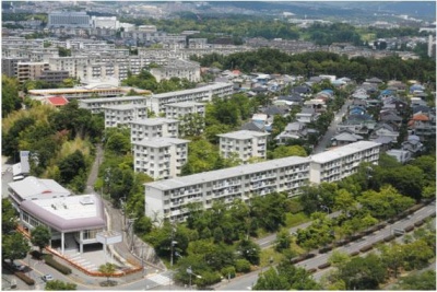 現在の「新千里北町第三団地住宅」