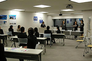 2008年度「接客コンテスト」風景