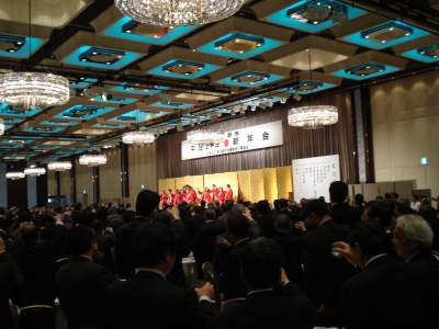 協会役員、国会議員、都議会議員、関係団体・官庁関係者など多数の来賓が参加した