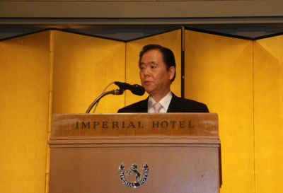 「極めて厳しい市況下ではあるが、当本部には新たに400社もの入会があった」と語る、川口 貢本部長