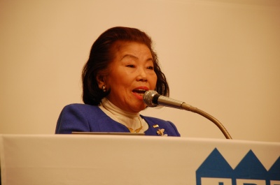 「会員は元気がある。地域をリードし、信頼の高い業者も多い。暗い話ばかりだが、明るく前向きな心があれば、必ず光は差してくる」と参加者に呼び掛けた北澤会長
