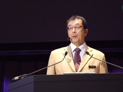 「厳しい状況下にあるが、自分が持ってる底力を信じて頑張ってほしい」と訴えた、三津川社長