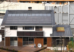 次世代型超省エネ住宅「エコスカイハウス」外観