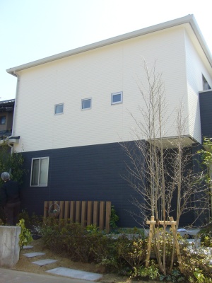 「新住まい55」2階建て外観
