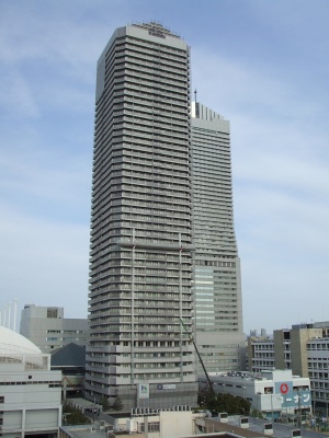 「オークプリオタワー」大規模修繕工事風景