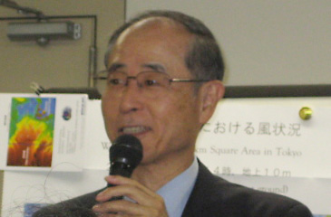 「今後も社会に貢献できる研究活動に取り組み、われわれの活動をこうした場を通じて広めていきたい」と語る、同研究所理事長の村上周三氏
