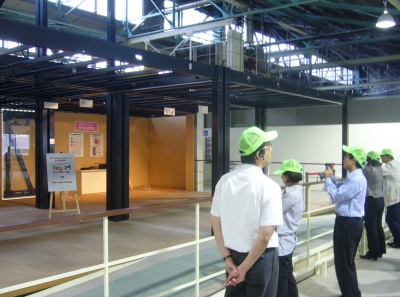 「トヨタ自動車 山梨事業所」見学会の様子