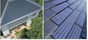 瓦型太陽光発電システム