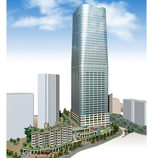 「虎ノ門・六本木地区第一種市街地再開発事業」完成予想パース
