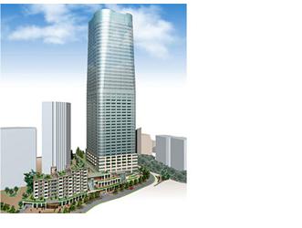 「虎ノ門・六本木地区第一種市街地再開発事業」外観イメージ