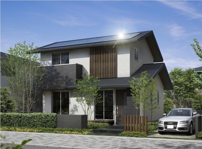 「めぐるMJ」(2階建て・4LDKの場合)外観