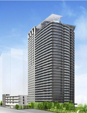 「パークハビオ新宿イーストサイドタワー」外観イメージ